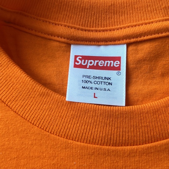 Rare 2017 Supreme Blank Tee - Picture 3 of 4